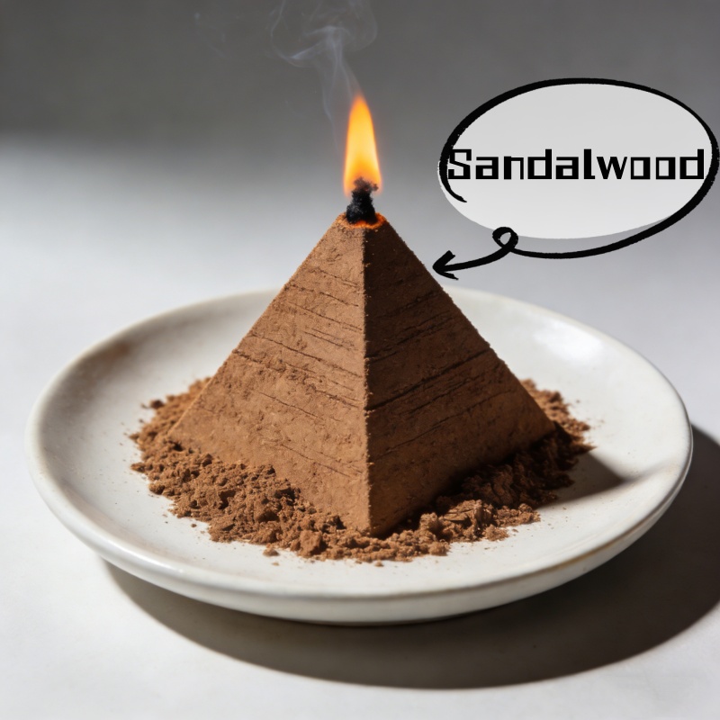 Sandalwood Perfume Oil - Polvere di legno di sandalo naturale