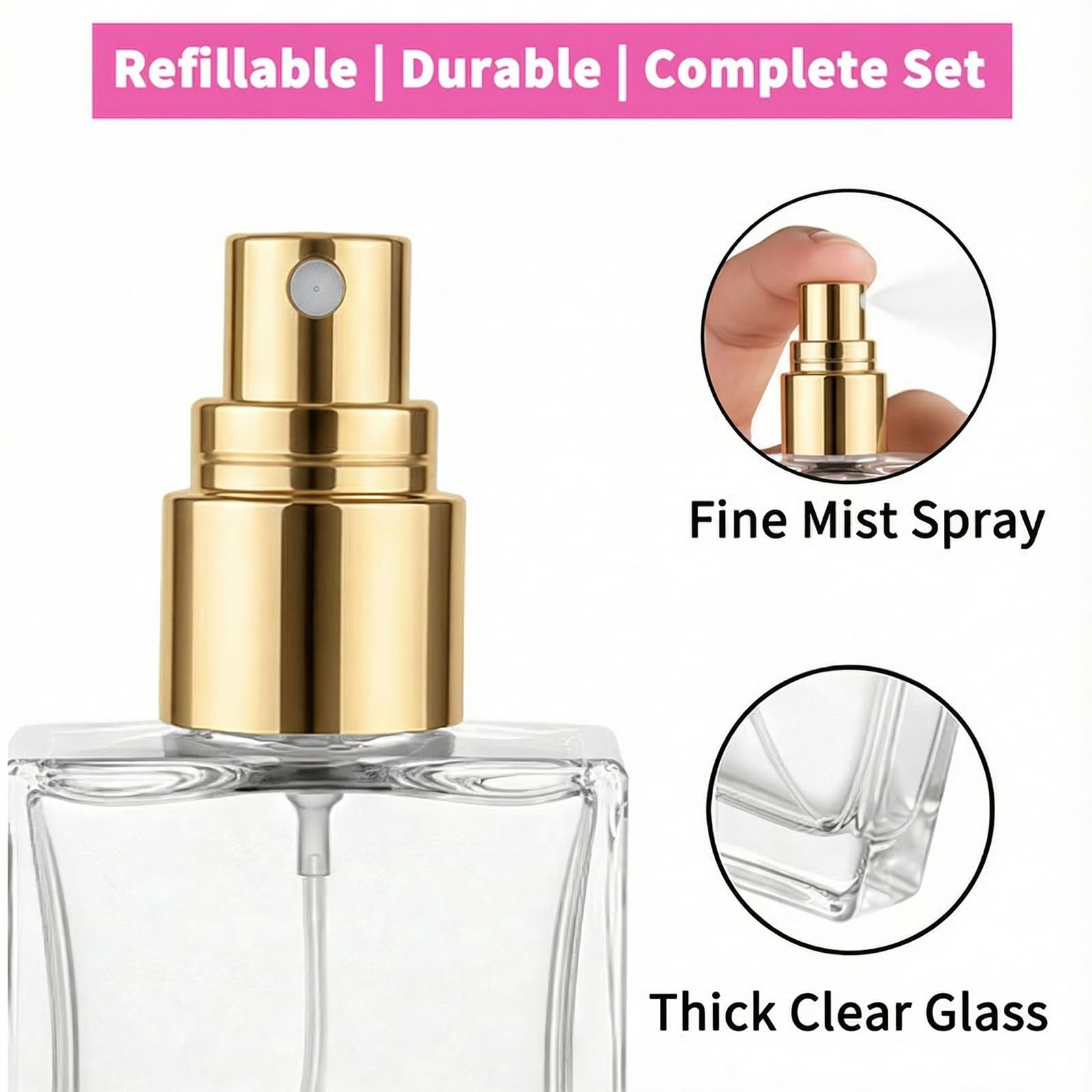 Flaconi spray per profumo in v - Perfume Fragrance World Qahwa recensione e prezzo
